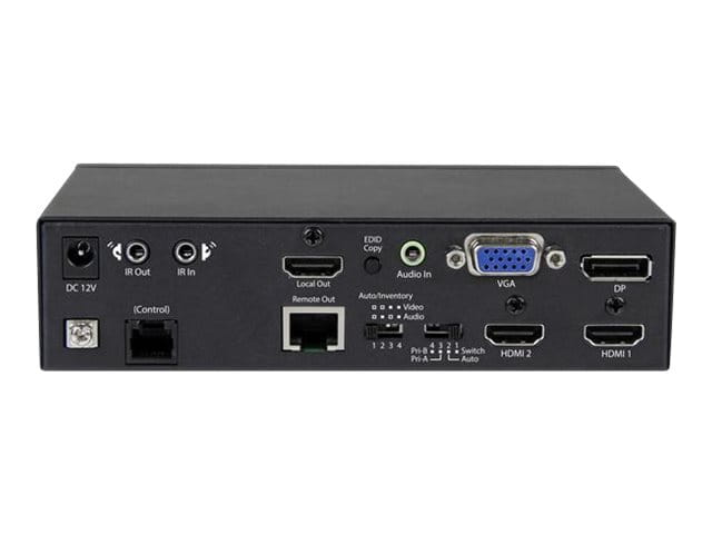 StarTech.com Multi-Input HDBaseT Extender mit eingebautem Switch