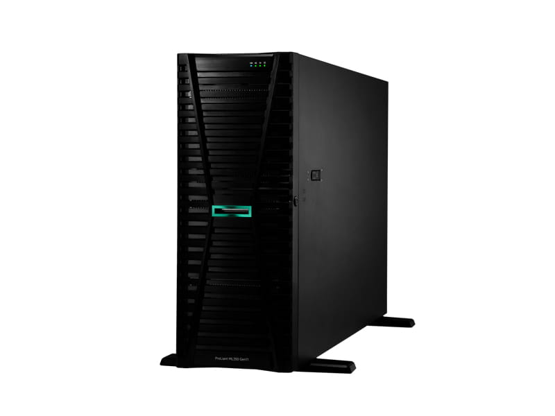 HPE ProLiant ML350 Gen11 - Server - Tower - 4U - zweiweg - 1 x Xeon Silver 4514Y / 2 GHz - RAM 64 GB - SATA/SAS/NVMe - Hot-Swap 6.4 cm (2.5") (Smart Choice)