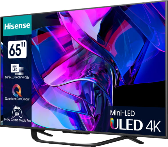 Hisense 65U7KQ - 165 cm (65") Diagonalklasse U7KQ Series LCD-TV mit LED-Hintergrundbeleuchtung - QLED - Smart TV - VIDAA - 4K UHD (2160p)