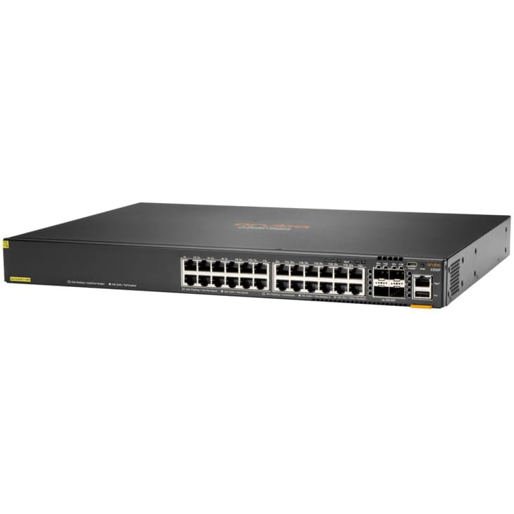 HPE Aruba Networking CX 6200F 24G 4SFP+ TAA Switch