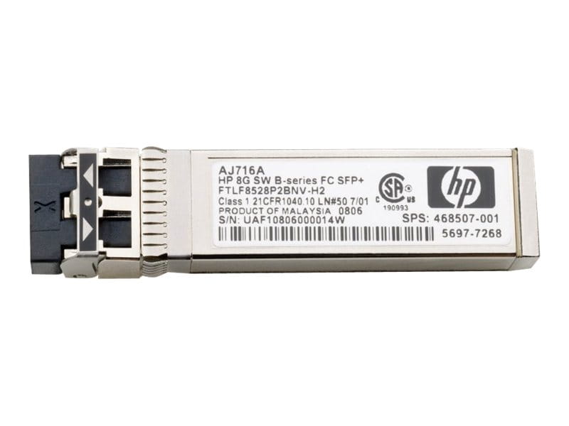 HPE B-Series - SFP+-Transceiver-Modul - 8 GB Fibre Channel (SW)