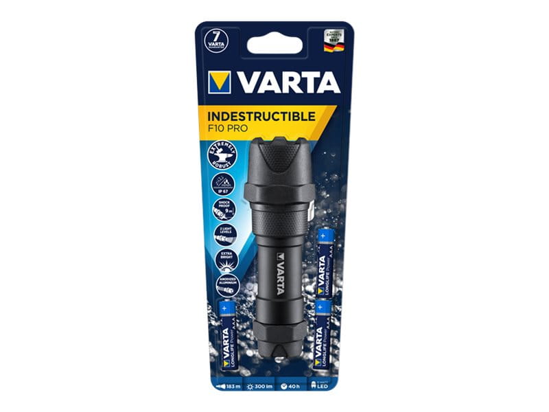 Varta Indestructible F10 Pro - Taschenlampe - LED