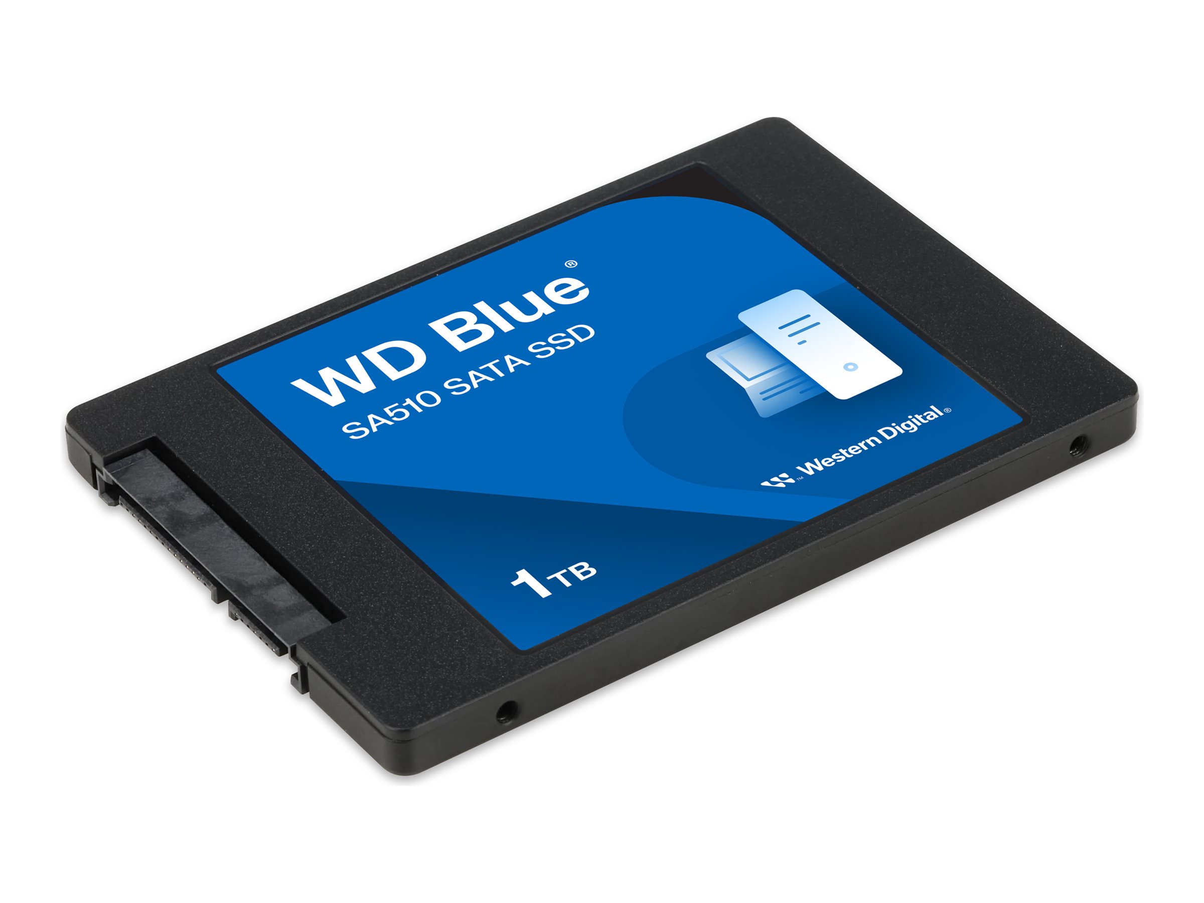 WD Blue SA510 WDS100T3B0A - SSD - 1 TB - intern - 2.5" (6.4 cm)