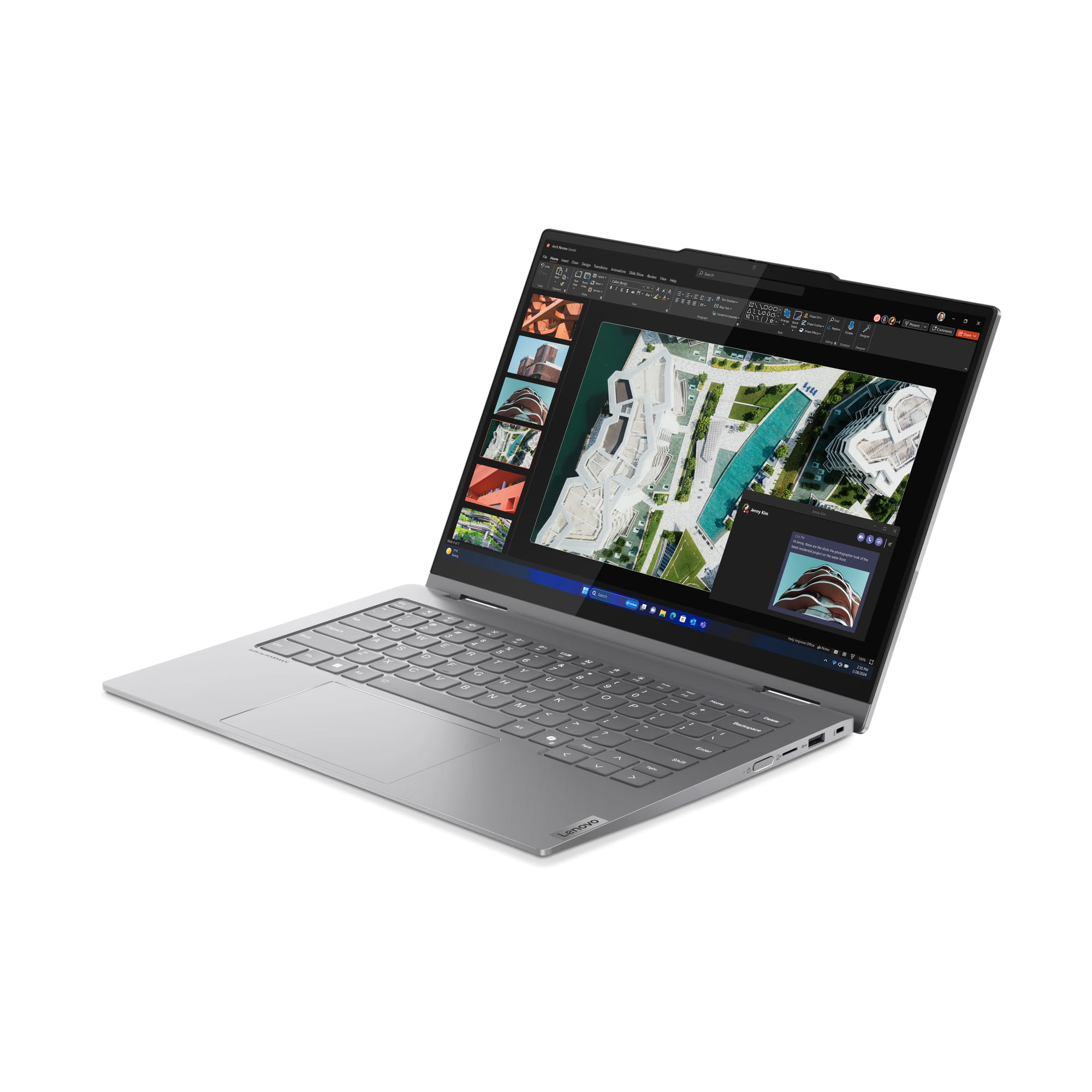 Lenovo ThinkBook 14 2-in-1 G4 IML 21MX - Flip-Design - Intel Core Ultra 5 125U / 1.3 GHz - Win 11 Pro - Intel Graphics - 16 GB RAM - 512 GB SSD NVMe - 35.6 cm (14")