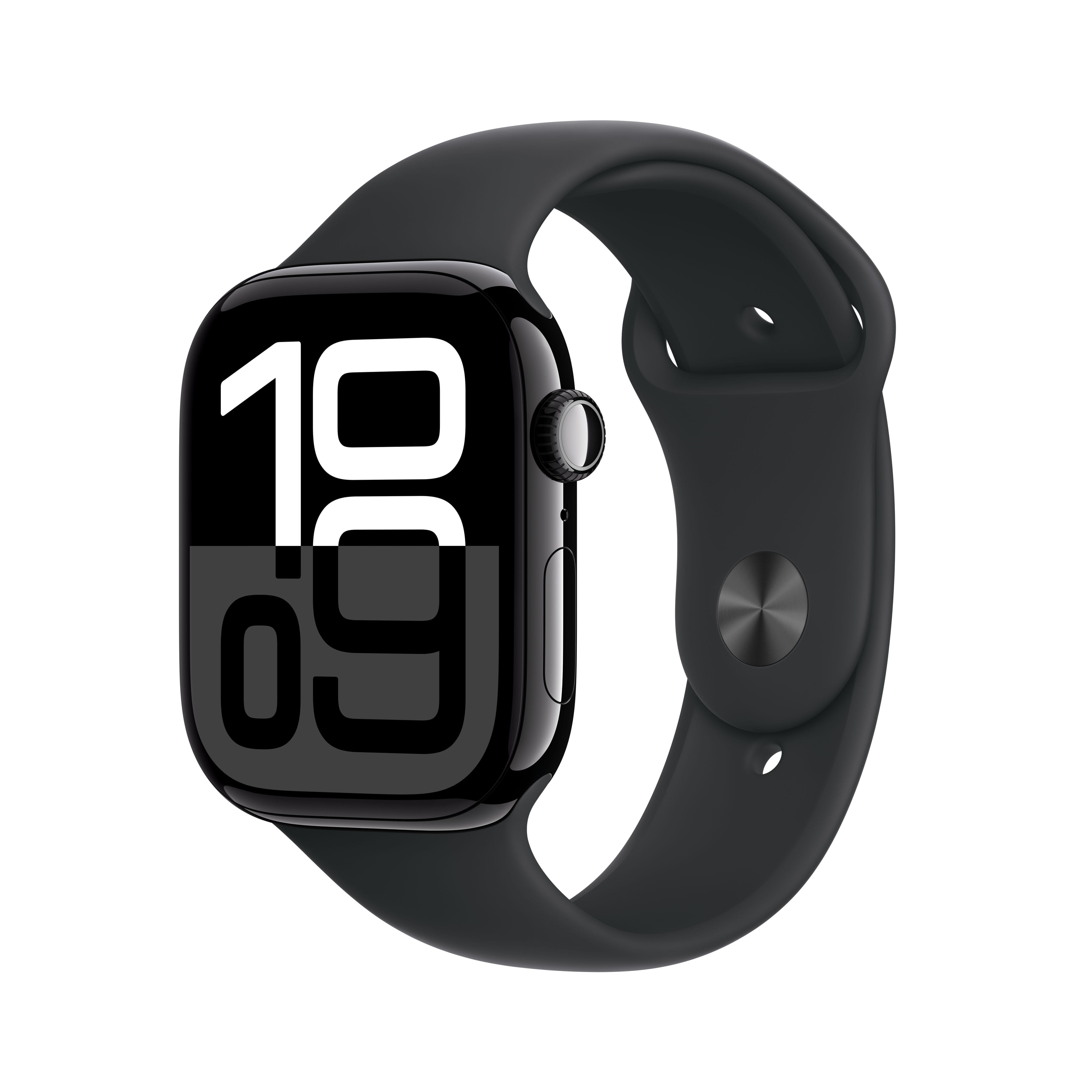 Apple Watch Series 10 (GPS) - 46 mm - Jet Black Aluminium