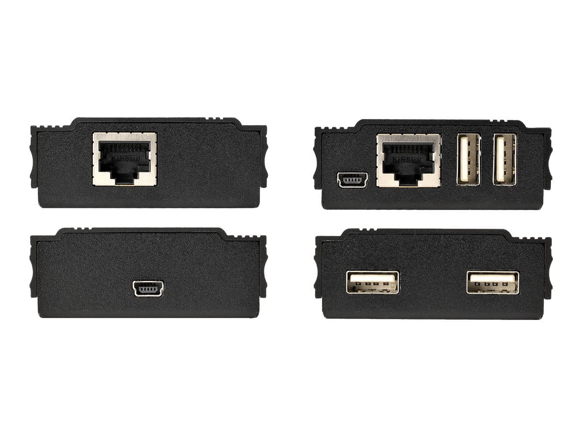StarTech.com 4 Port USB 2.0 Extender-Hub über ein einzelnes CAT5e/CAT6 Ethernet Kabel (RJ45)