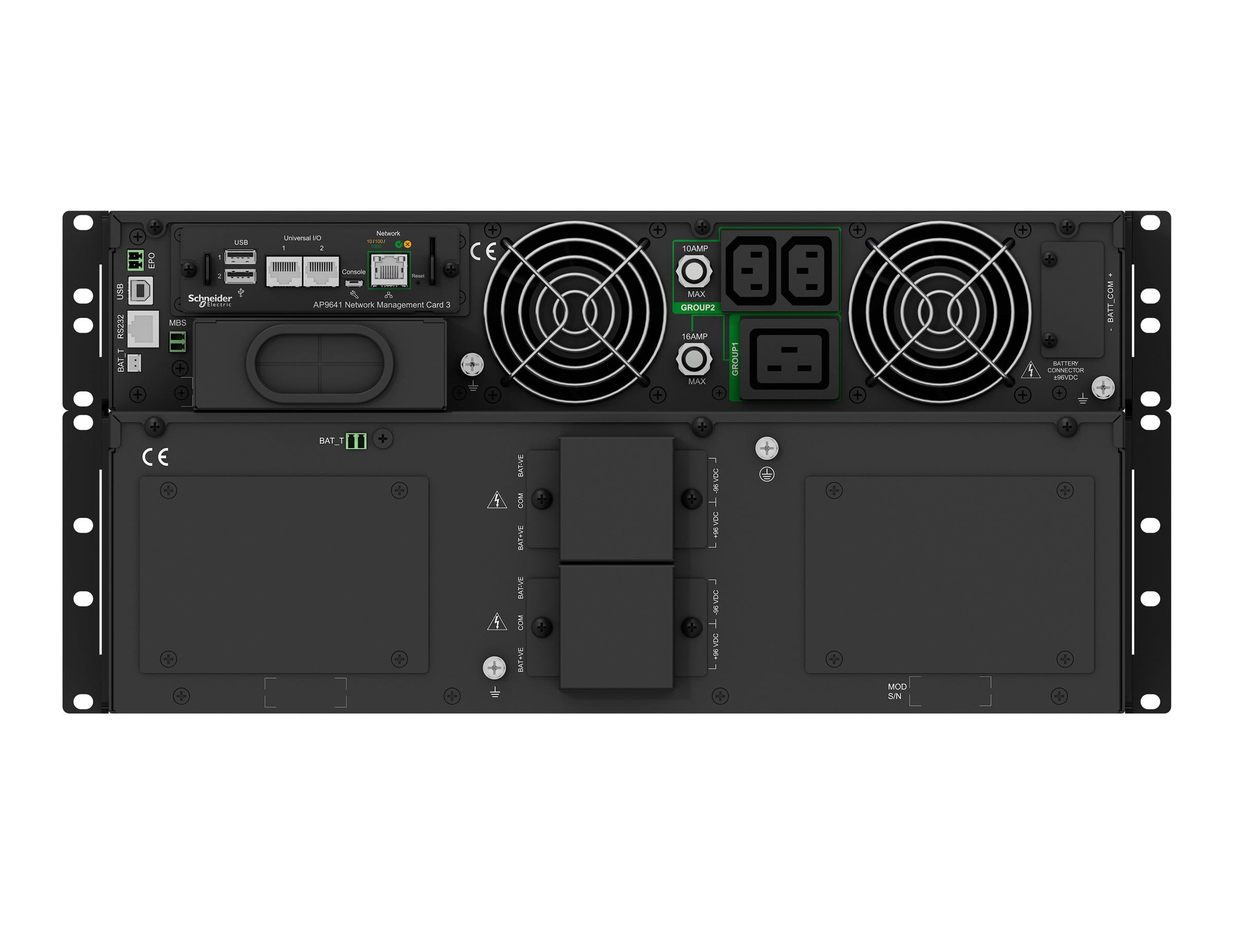 APC Smart-UPS RT SRTG10KXLI - USV (Rack - einbaufähig) - Online-USV