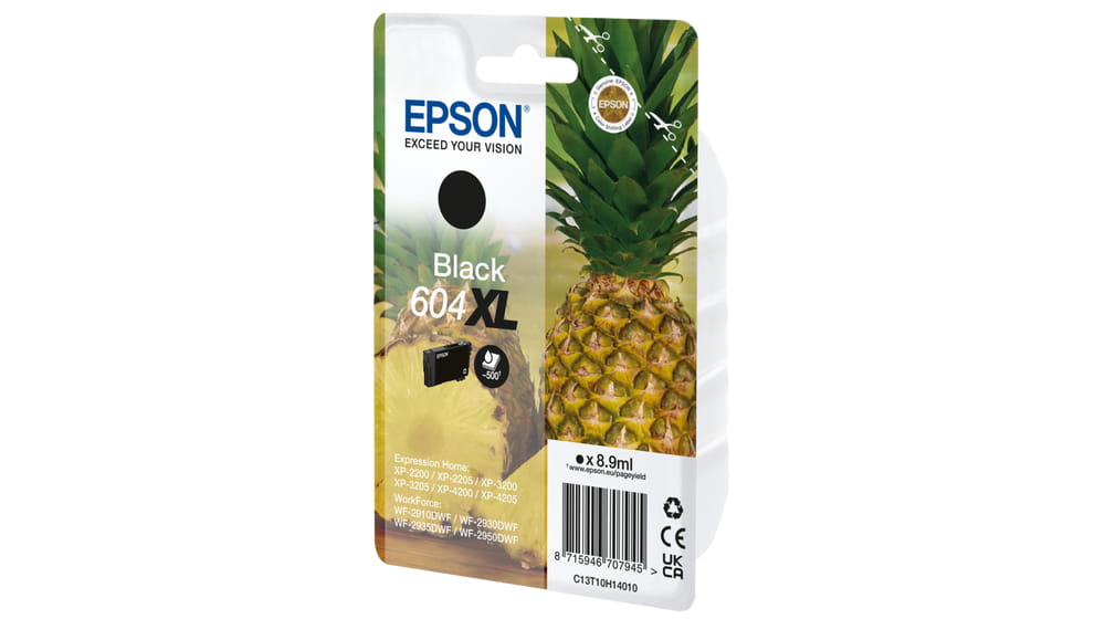 Epson 604XL - 8.9 ml - XL - Schwarz - original