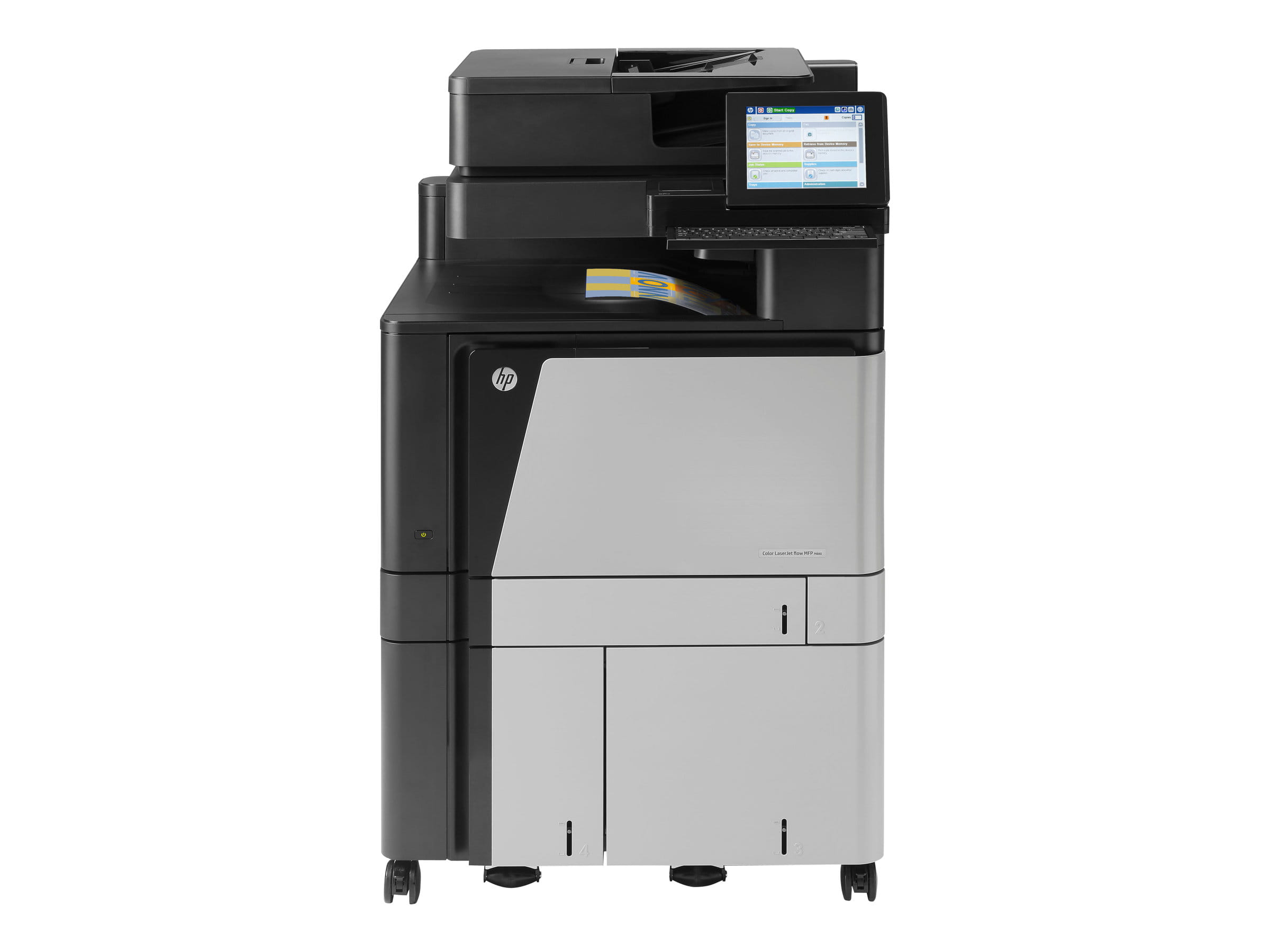 HP LaserJet Enterprise Flow MFP M880z+ - Multifunktionsdrucker - Farbe - Laser - A3 (297 x 420 mm)