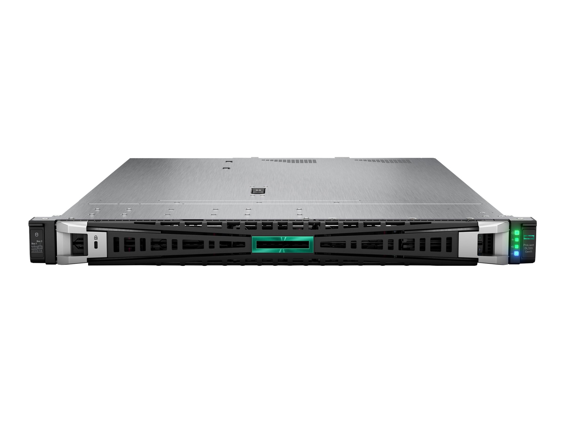 HPE ProLiant DL320 Gen11 - Server - Rack-Montage - 1U - 1-Weg - 1 x Xeon Silver 4415Y / 2 GHz - RAM 64 GB - SATA/SAS/PCI Express - Hot-Swap 6.4 cm (2.5") (Smart Choice)