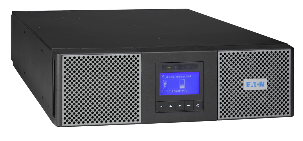 Eaton 9PX 6KIRTN - USV (in Rack montierbar/extern) - Wechselstrom 200/208/220/230/240 V - 5400 Watt - 6000 VA - RS-232, USB, Ethernet 10/100/1000 - PFC - 3U - 48.3 cm (19") - Online-USV
