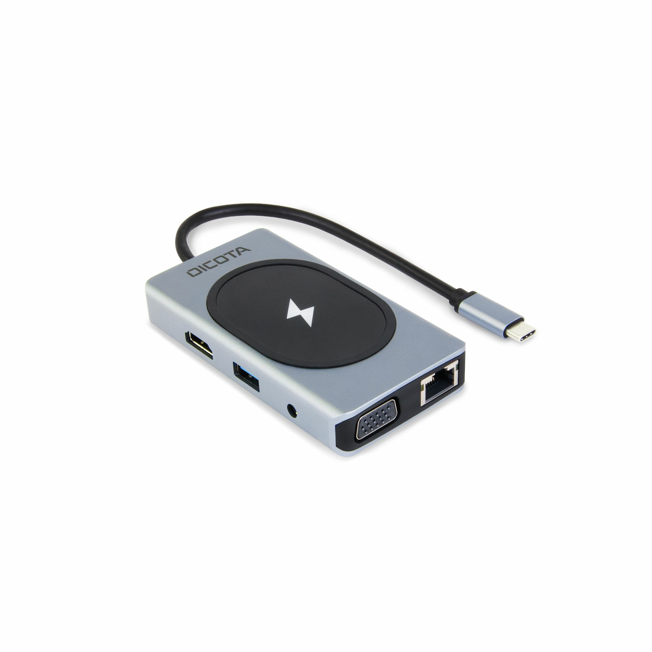 Dicota Dockingstation - USB-C - HDMI, VGA
