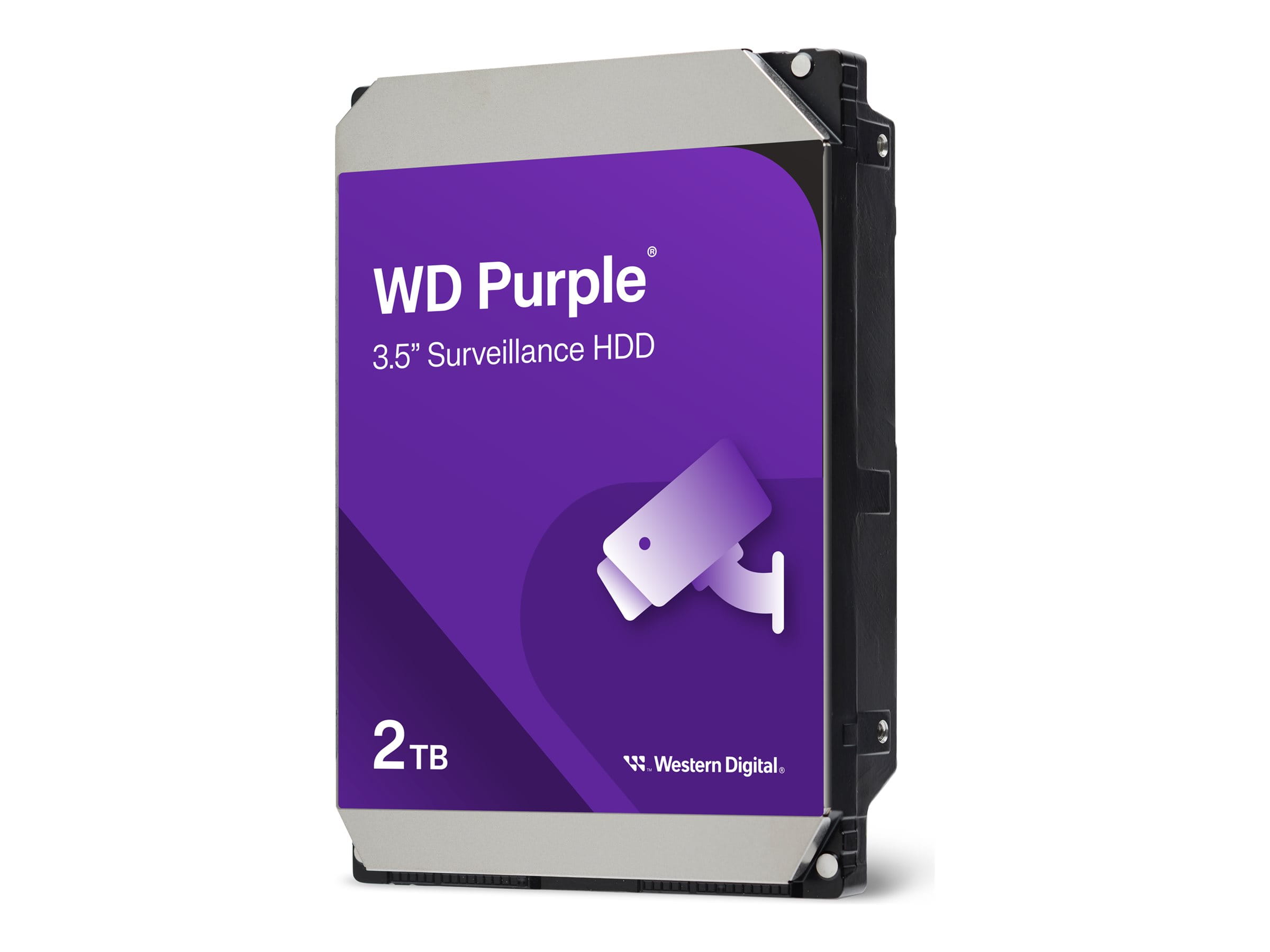 WD Purple Surveillance WD23PURZ - Festplatte - 2 TB - intern - 3.5" (8.9 cm)