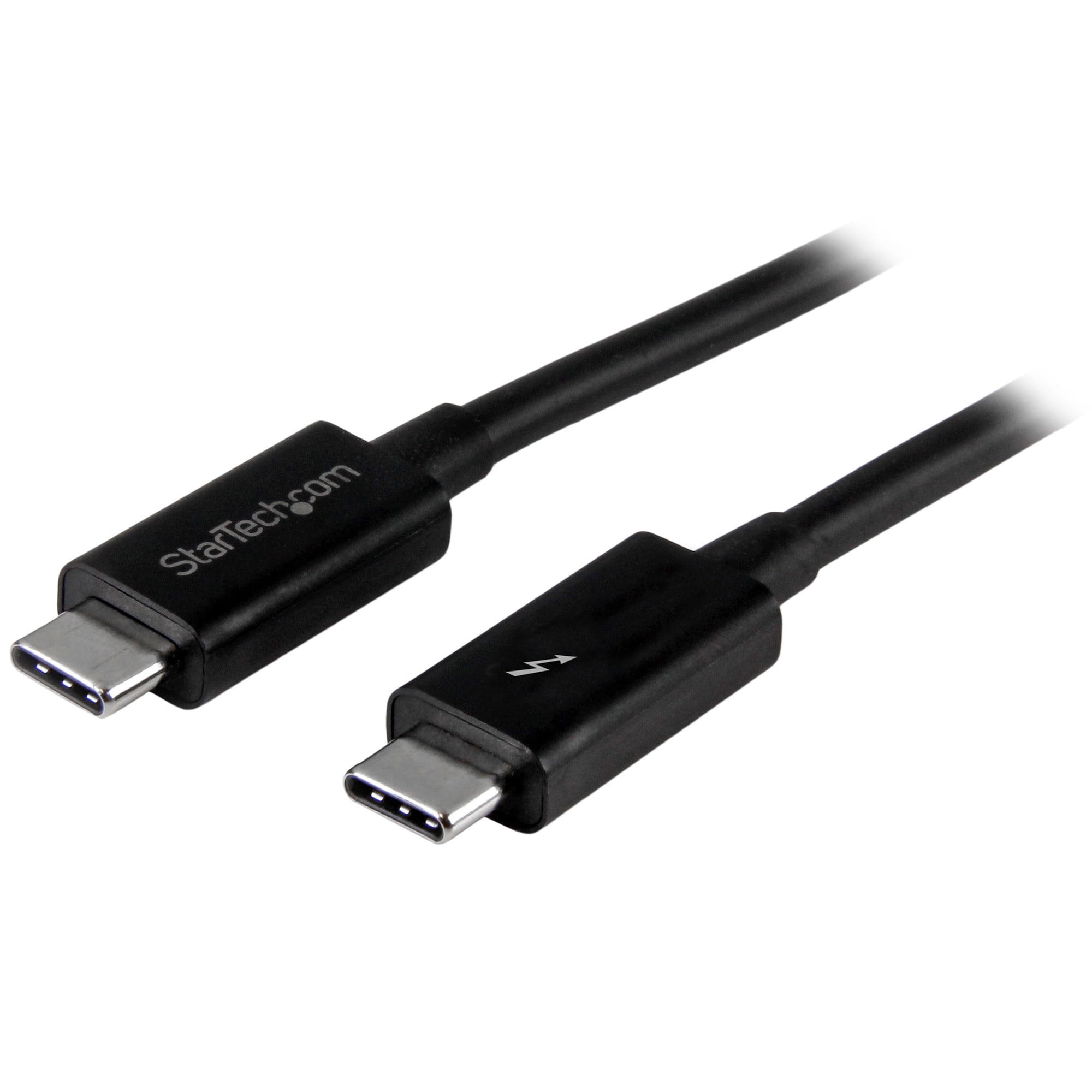 StarTech.com 1m Thunderbolt 3 (20Gbit/s) USB-C Kabel - Thunderbolt, USB und DisplayPort kompatibel - Thunderbolt-Kabel - USB-C (M)