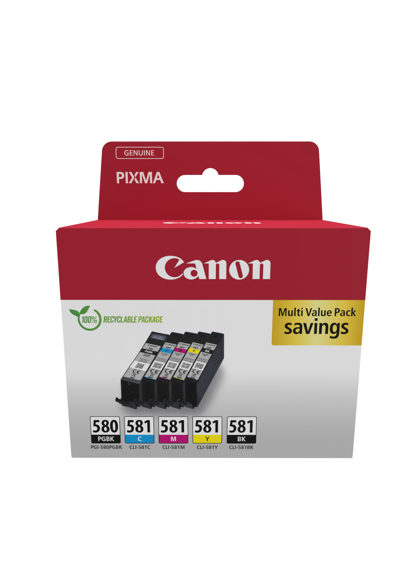 Canon PGI-580/CLI-581 PGBK/C/M/Y/BK Multi Pack