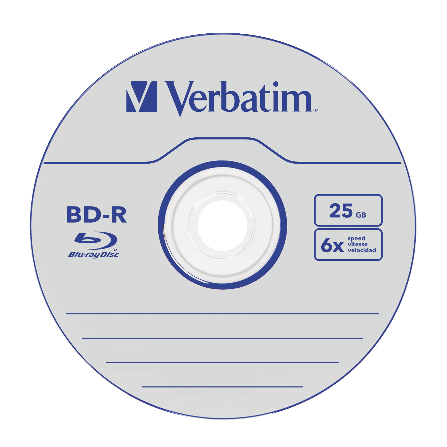 Verbatim DataLife - 25 x BD-R - 25 GB 6x - Spindel