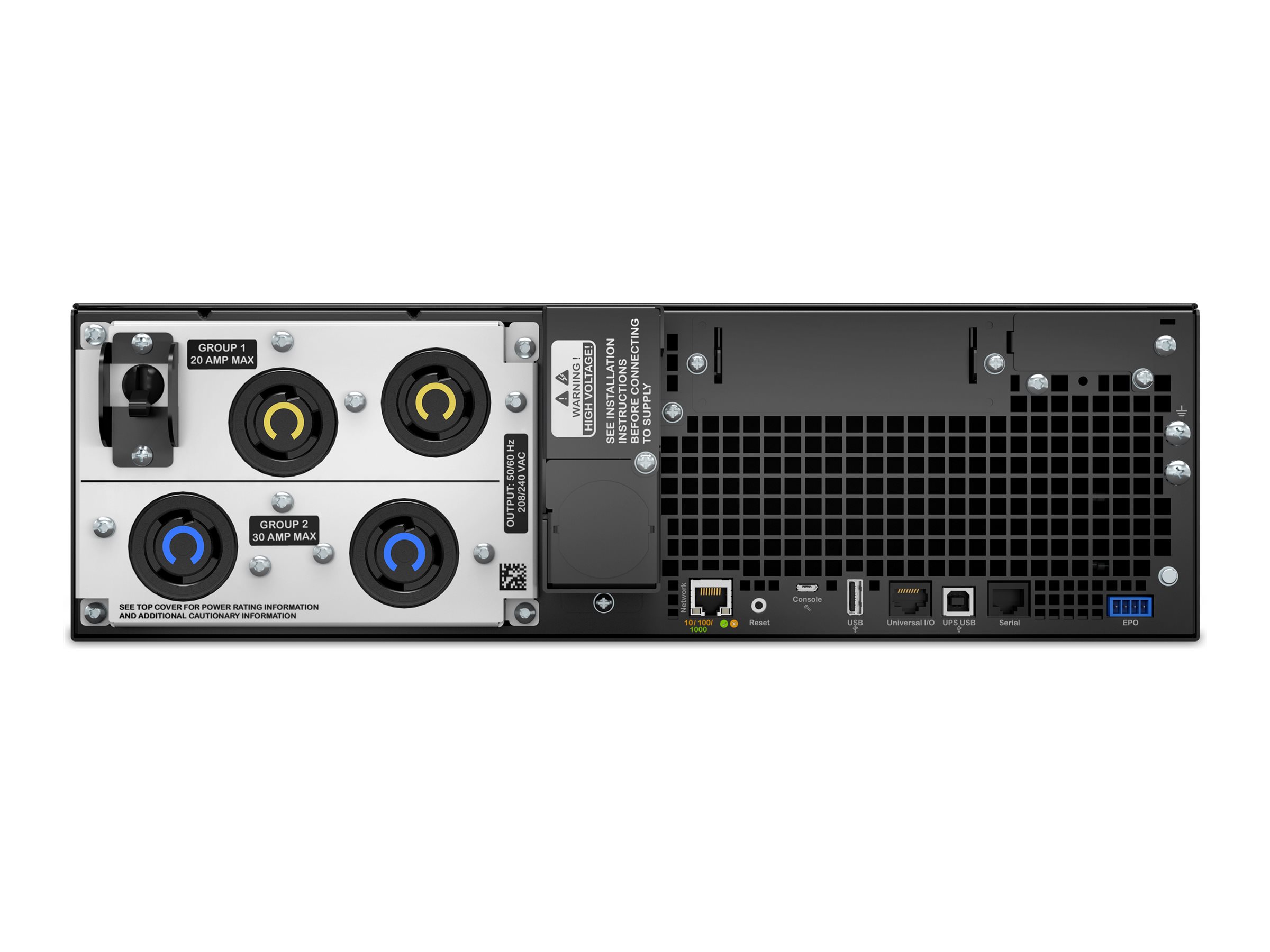 APC Smart-UPS SRT 5000VA RM - USV (Rack - einbaufähig) - Online-USV APC Smart-UPS SRT 5000VA RM - USV (Rack - einbaufähig) - Online-USV