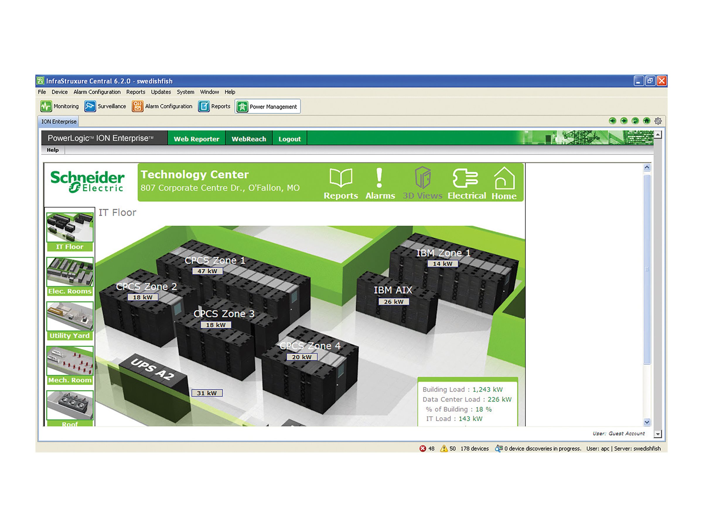 APC InfraStruXure Central Basic - Netzwerk-Verwaltungsgerät