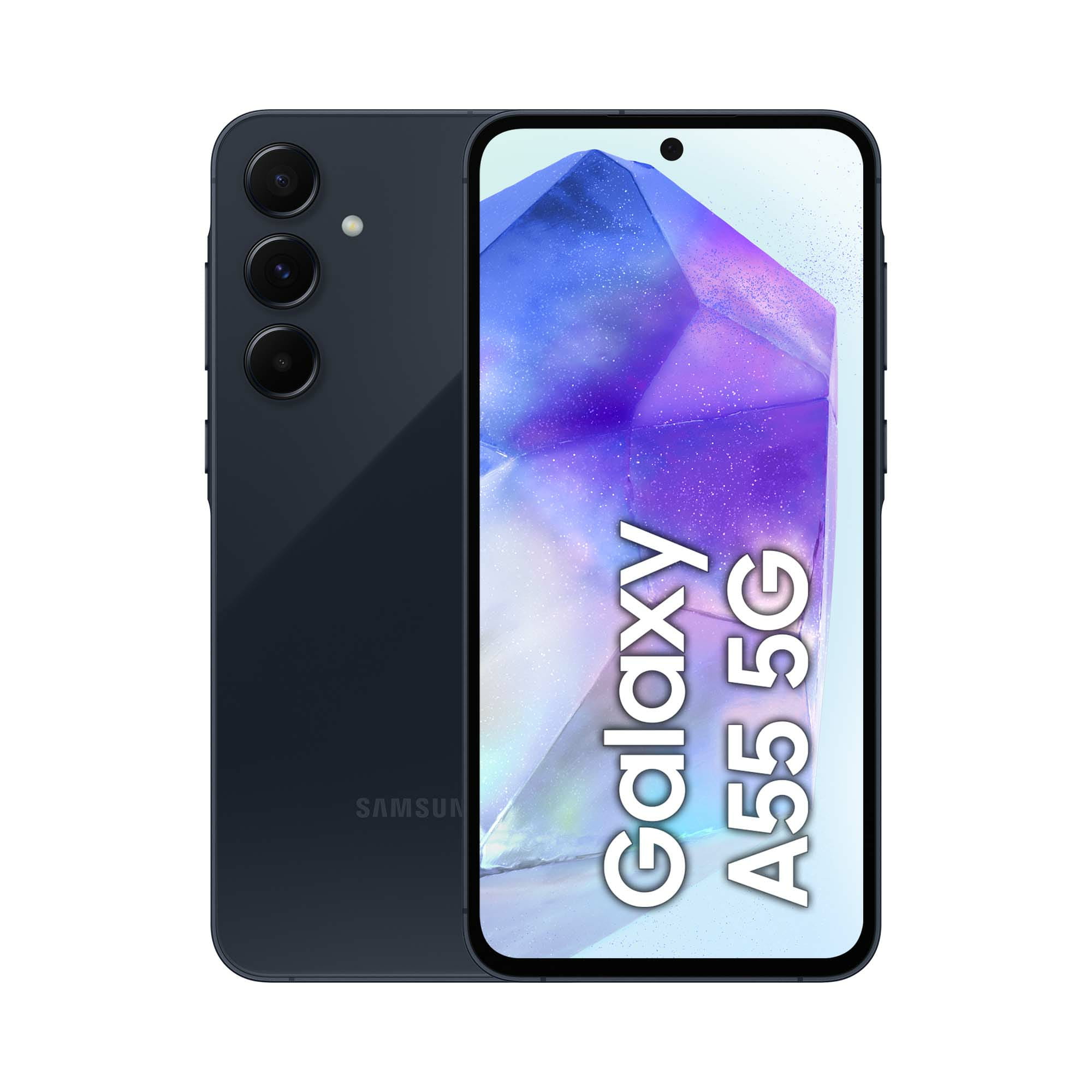 Samsung Galaxy A55 - 5G Smartphone - Dual-SIM - RAM 8 GB / Interner Speicher 128 GB - microSD slot - OLED-Display - 6.6" - 2340 x 1080 Pixel (120 Hz)