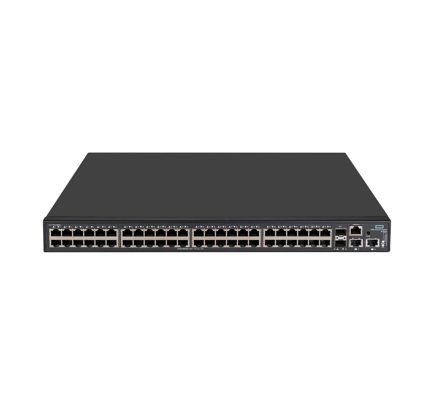 HPE FlexNetwork 5140 48G POE+ 2SFP+ 2XGT EI - Switch - L3 - Smart - 48 x 10/100/1000 (PoE+) - managed