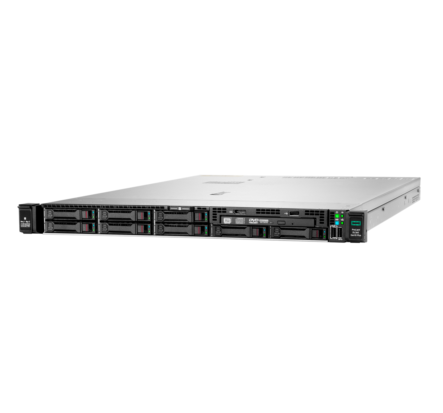 HPE ProLiant DL360 Gen10 Plus Network Choice - Server - Rack-Montage - 1U - zweiweg - 1 x Xeon Silver 4314 / 2.4 GHz - RAM 32 GB - SATA/SAS/NVMe - Hot-Swap 6.4 cm (2.5") HPE ProLiant DL360 Gen10 Plus Network Choice - Server - Rack-Montage - 1U - zweiweg - 1 x Xeon Silver 4314 / 2.4 GHz - RAM 32 GB - SATA/SAS/NVMe - Hot-Swap 6.4 cm (2.5")