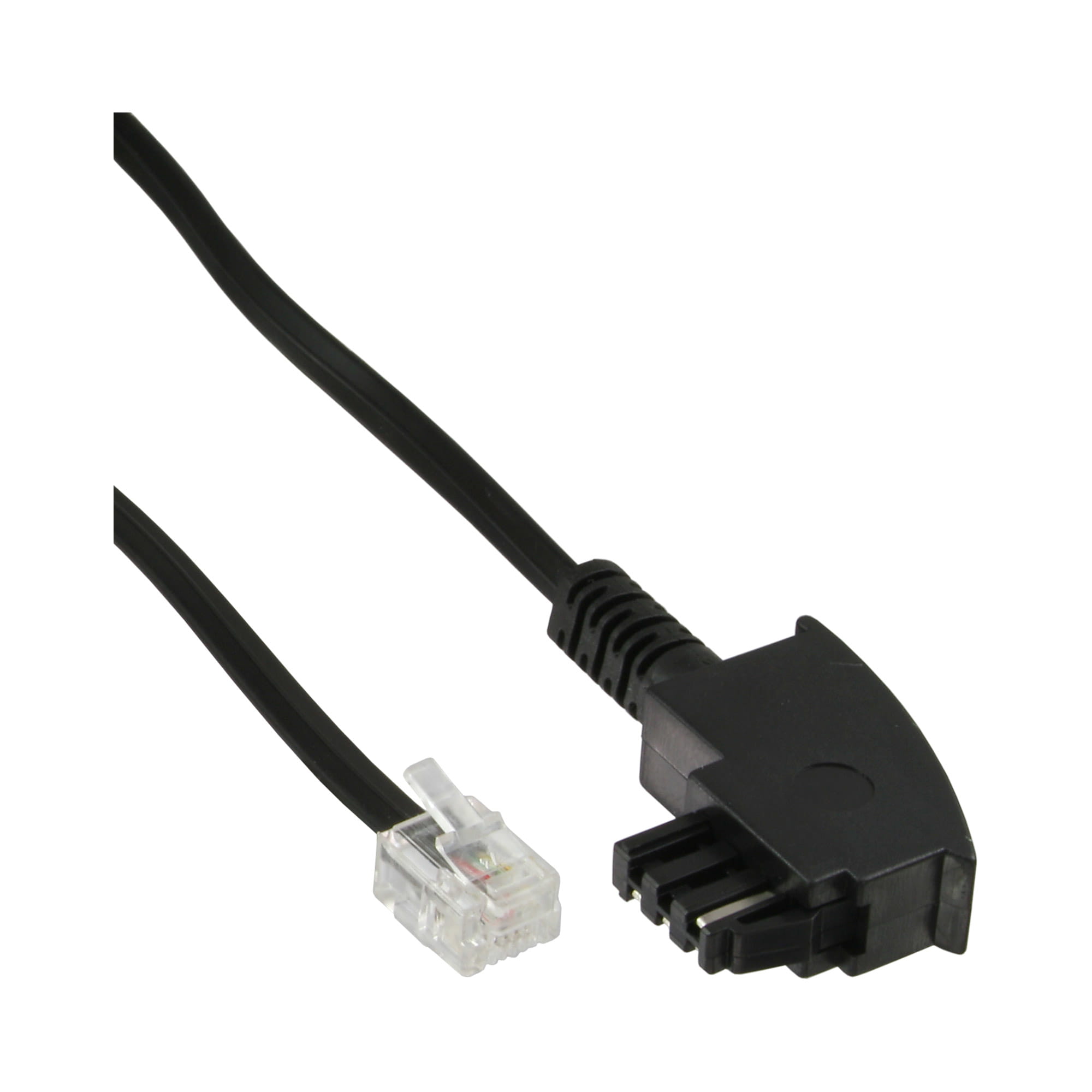 InLine TAE-F Kabel - für Telekom/Siemens-Geräte - TAE-F ST an RJ11 ST - 1m
