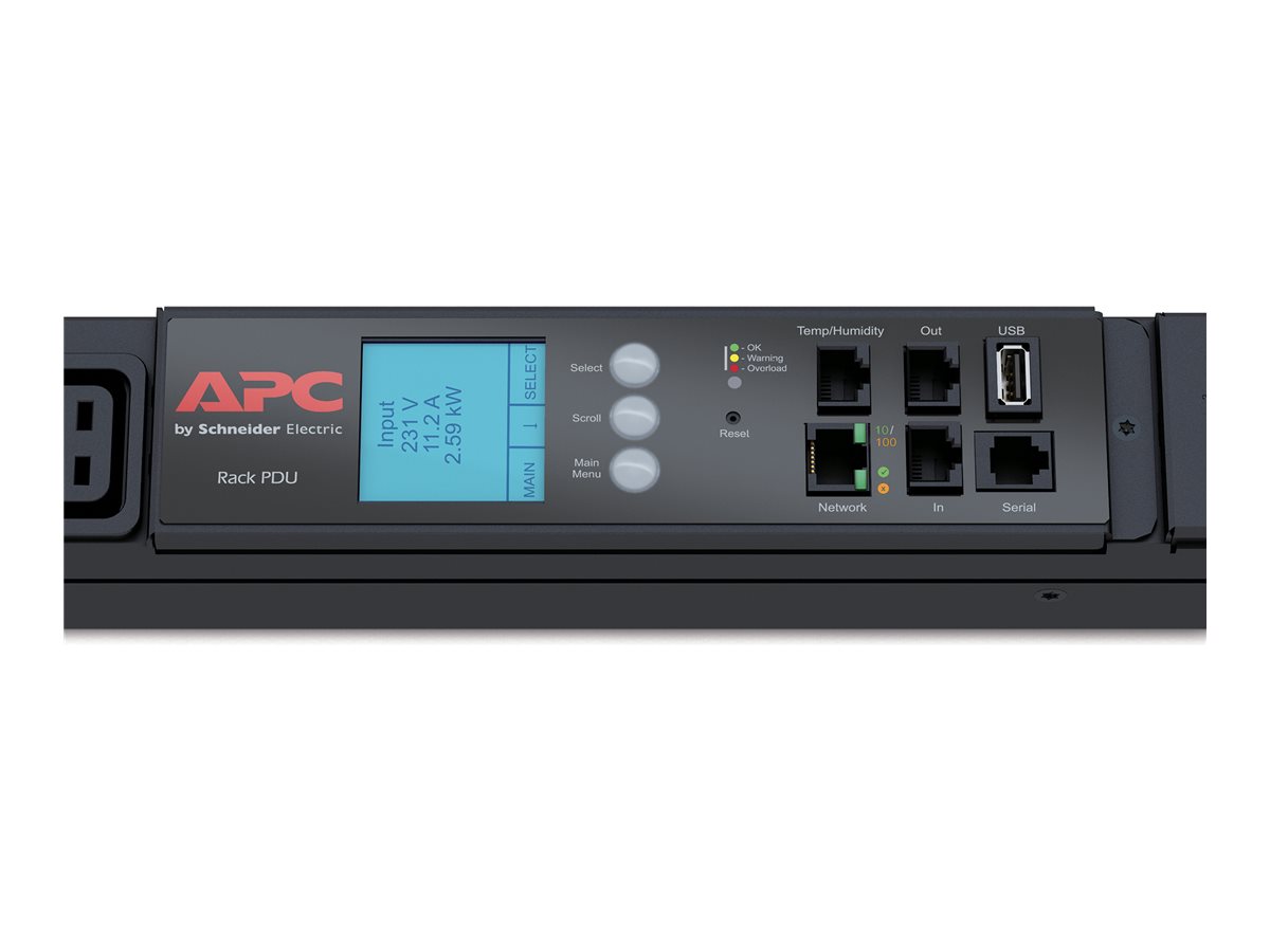 APC Metered Rack PDU - Stromverteilungseinheit (Rack - einbaufähig)