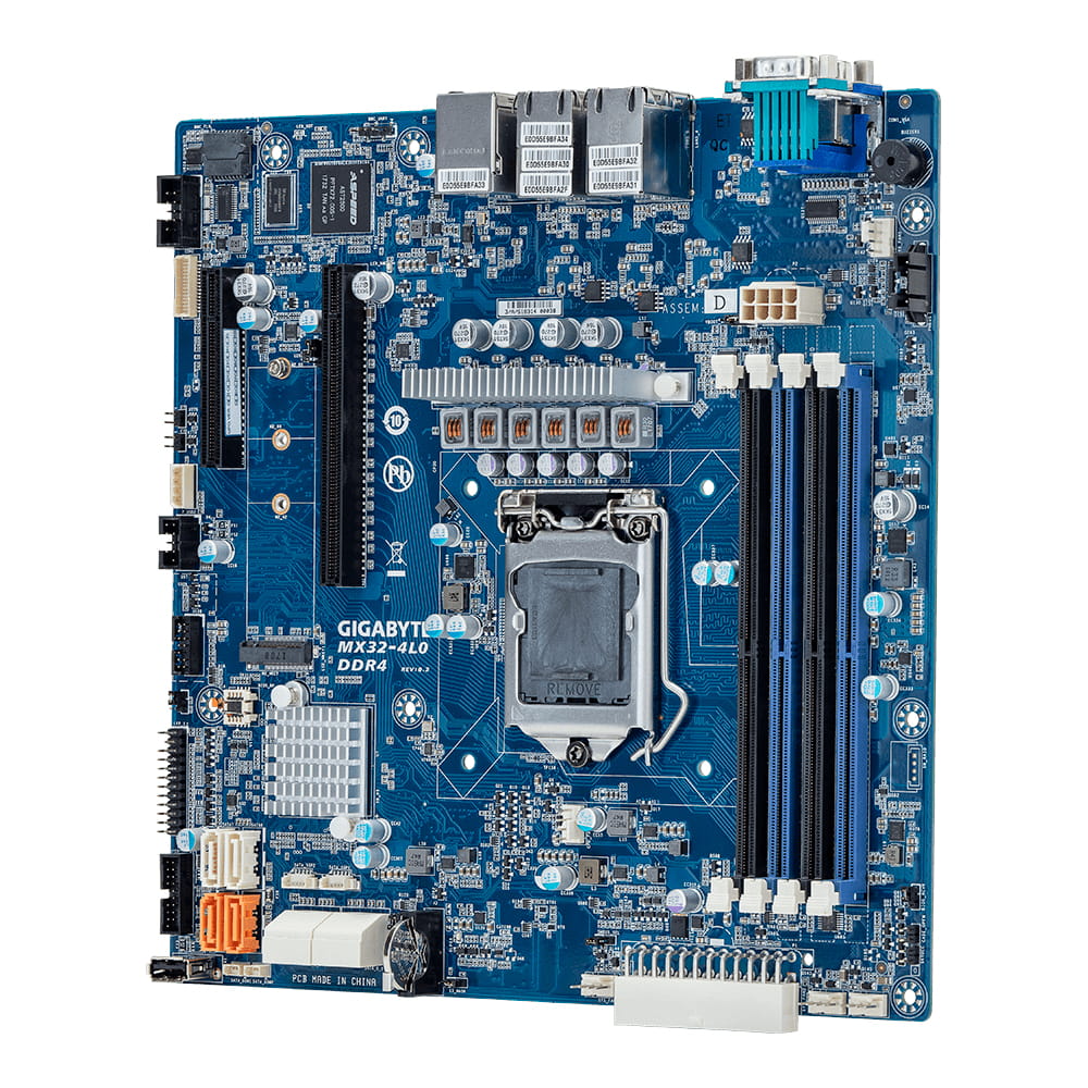 Gigabyte MX32-4L0 - 1.0 - Motherboard - micro ATX