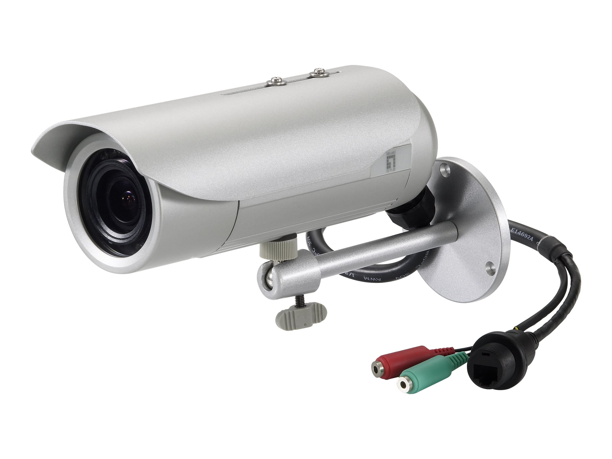 LevelOne FCS-5064 - Netzwerk-Überwachungskamera - Außenbereich - Vandalismussicher / Wetterbeständig - Farbe (Tag&Nacht)