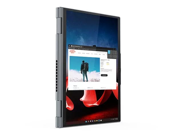 Lenovo ThinkPad X1 Yoga Gen 8 21HQ - Flip-Design - Intel Core i7 1355U / 5 GHz - Evo - Win 11 Pro - Intel Iris Xe Grafikkarte - 32 GB RAM - 1 TB SSD TCG Opal Encryption 2, NVMe, Performance - 35.6 cm (14")
