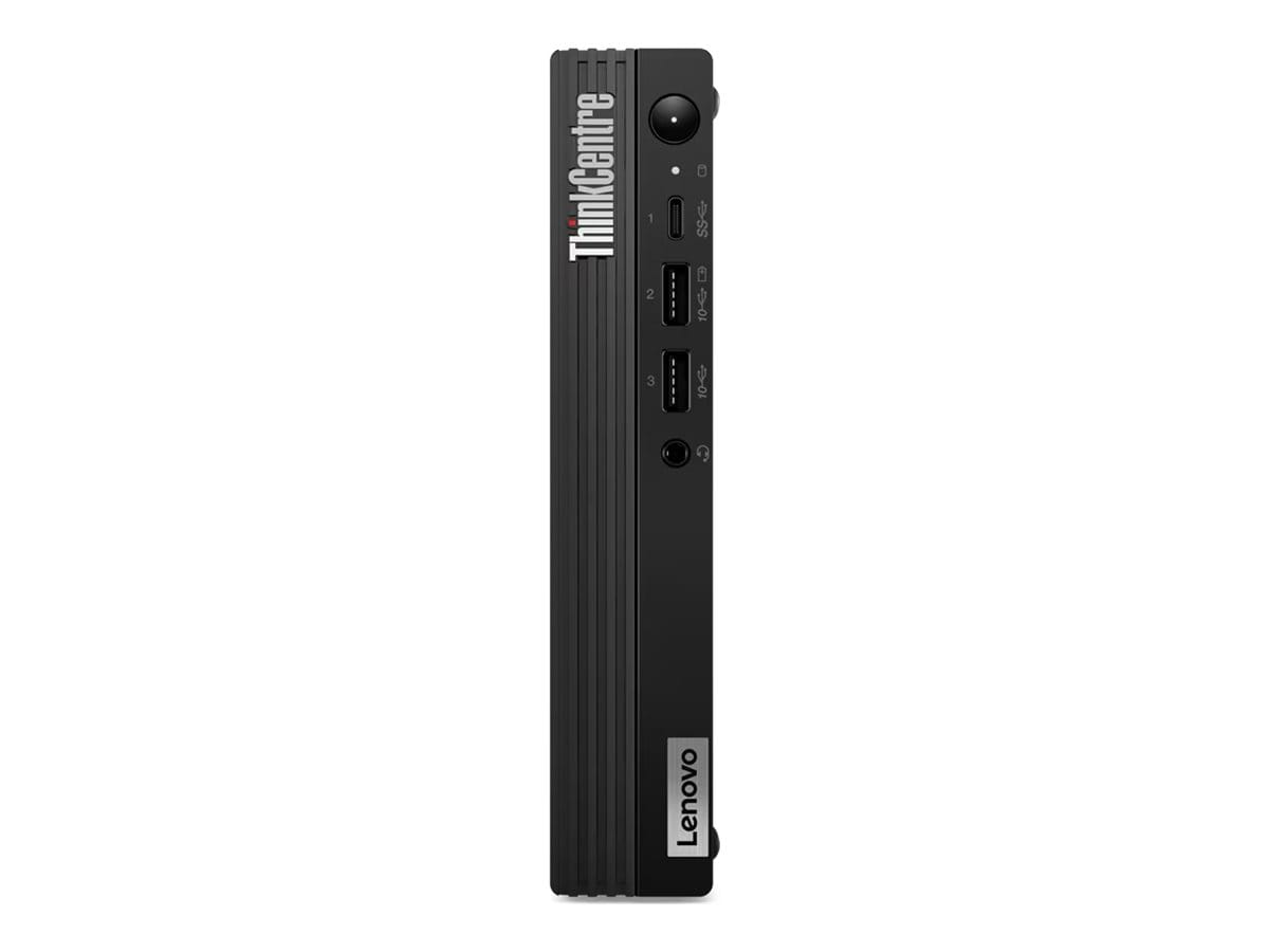 Lenovo ThinkCentre M70q Gen4 12E3 - Mini - Core i5 13400T / 1.3 GHz - RAM 8 GB - SSD 256 GB - TCG Opal Encryption 2, NVMe - UHD Graphics 730 - 1GbE, Wi-Fi 6E - WLAN: Bluetooth 5.1, 802.11a/b/g/n/ac/ax (Wi-Fi 6E)