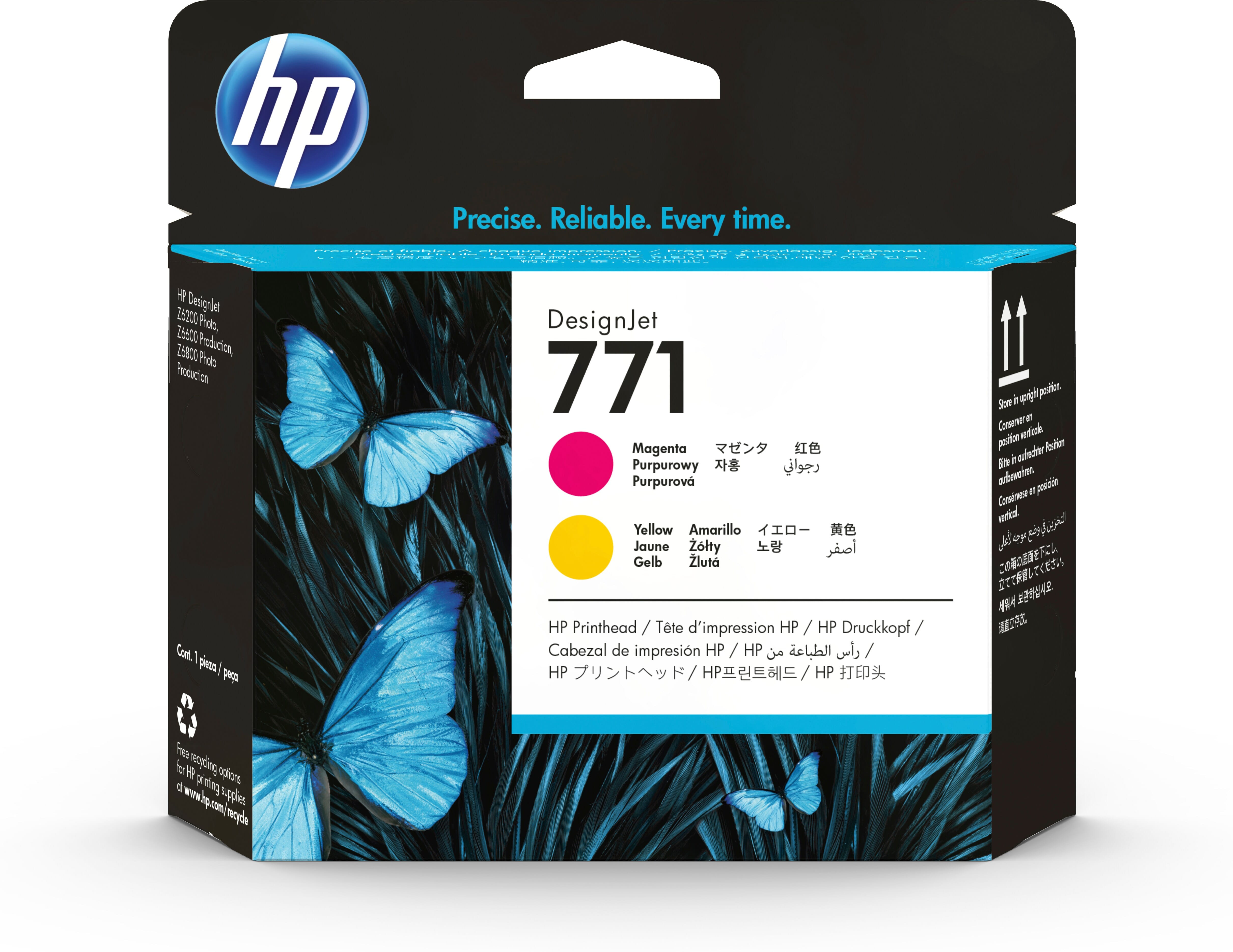 HP 771 - Gelb, Magenta - Druckkopf - für DesignJet Z6200