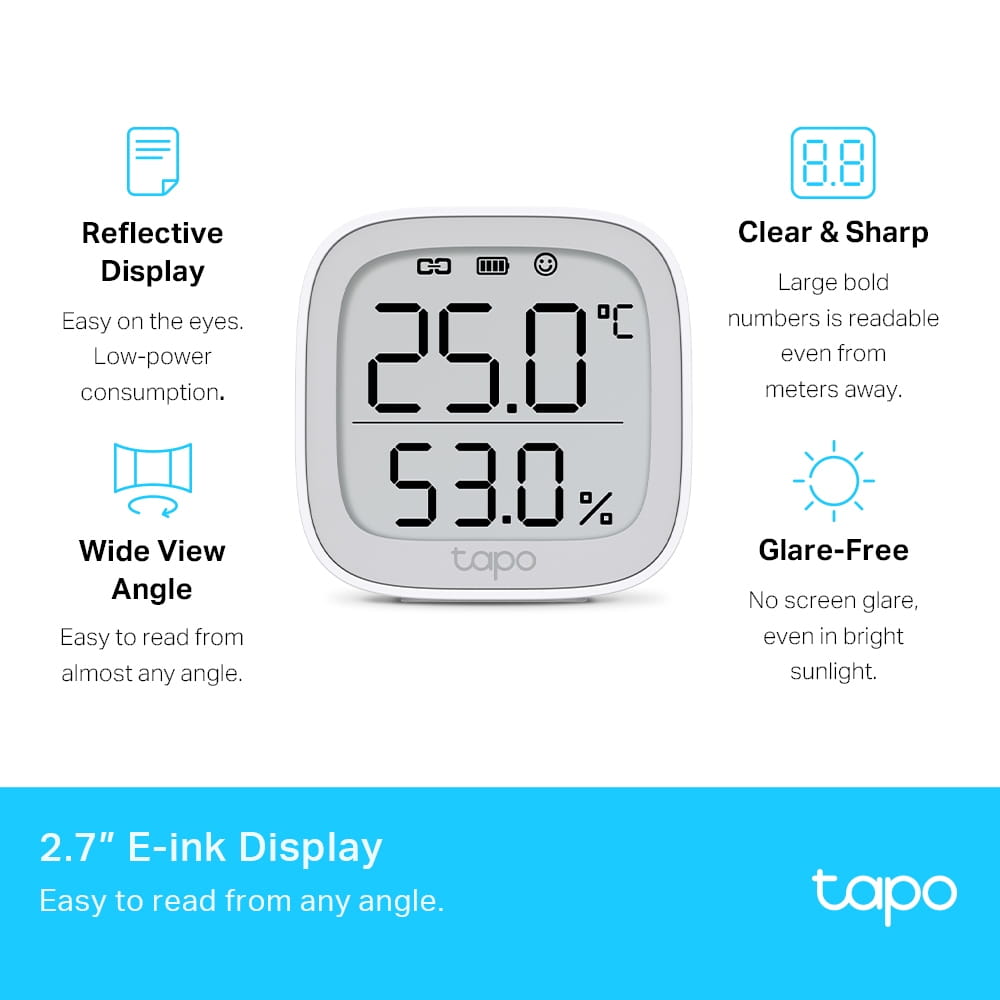 TP-LINK Tapo T315 V1 - Temperatur- und Feuchtigkeitssensor