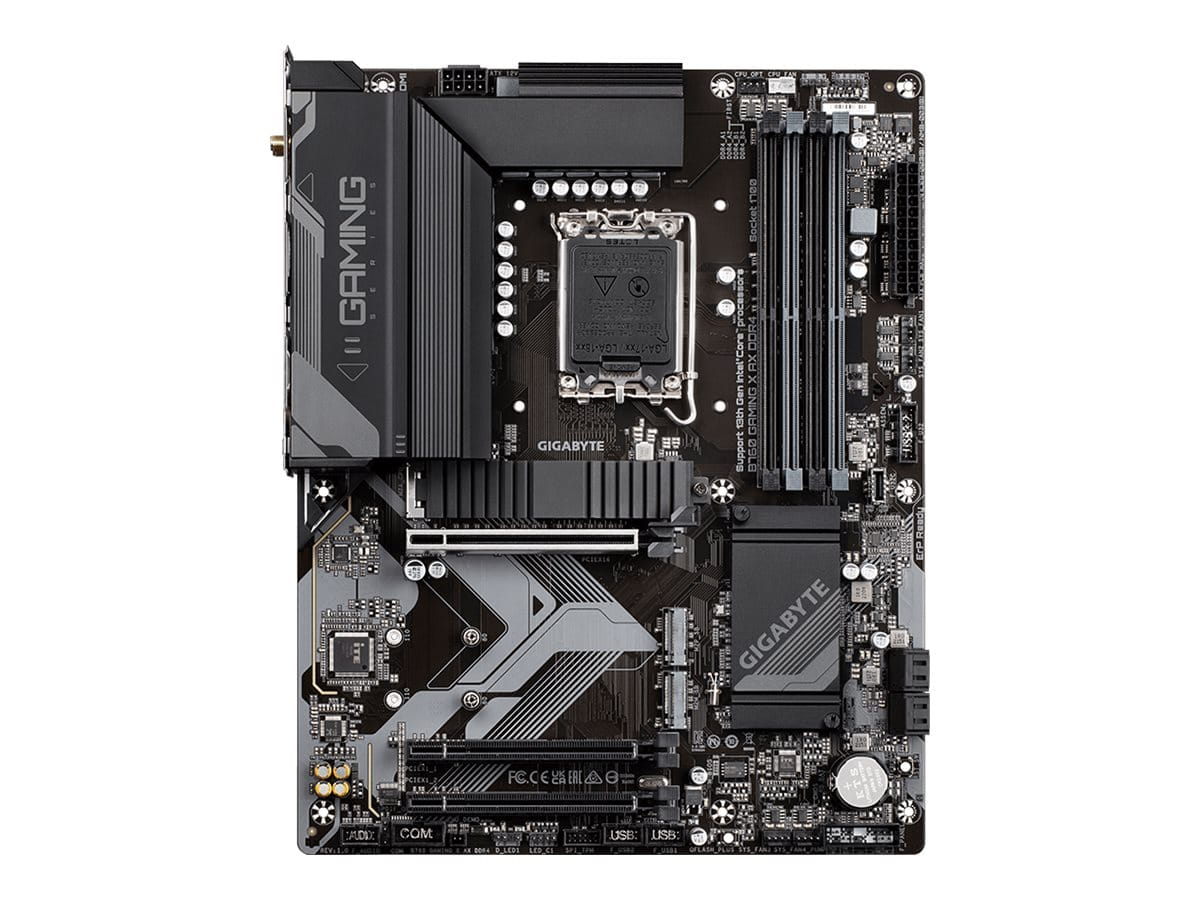 Gigabyte B760 GAMING X AX DDR4 - 1.X - Motherboard - micro ATX - LGA1700-Sockel - B760 Chipsatz - USB 3.2 Gen 2, USB-C 3.2 Gen2, USB 3.2 Gen 1, USB-C 3.2 Gen 1 - 2.5 Gigabit LAN, Wi-Fi 6E, Bluetooth - Onboard-Grafik (CPU erforderlich)