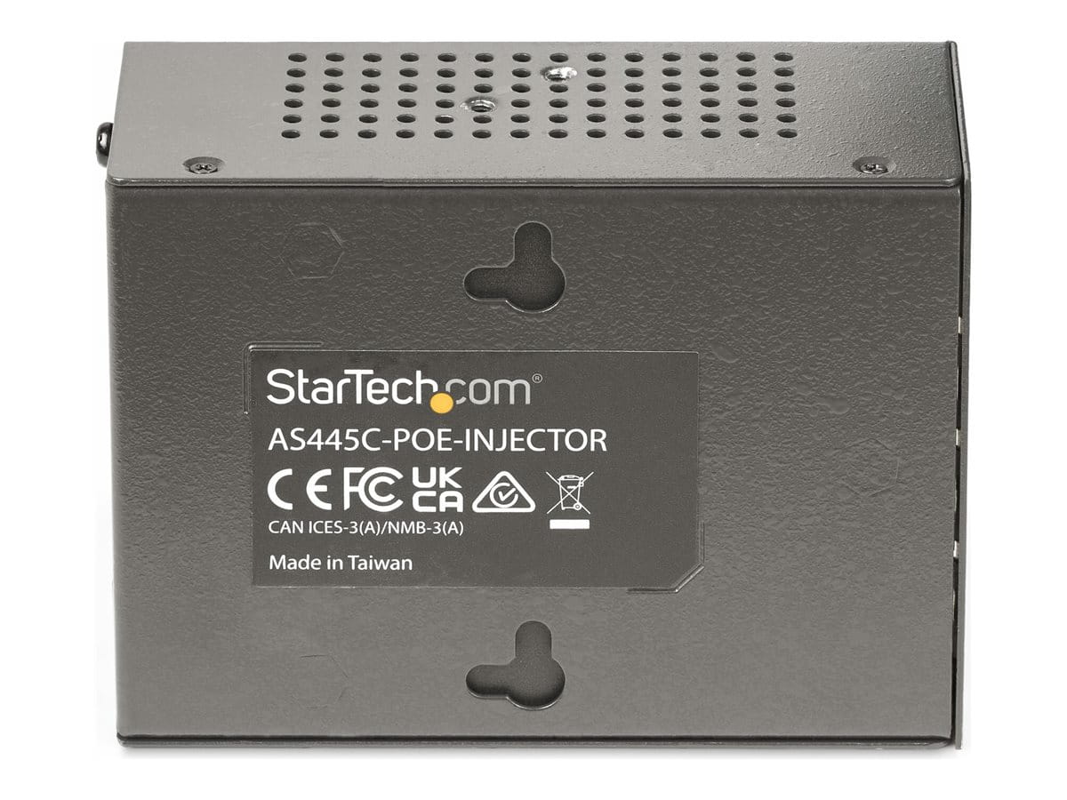 StarTech.com 4-Port Multi-Gigabit PoE++ Injector, 5/2.5G Ethernet (NBASE-T)