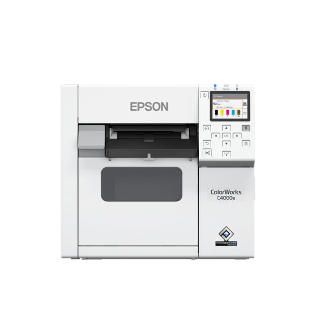 Epson ColorWorks CW-C4000E (BK) - Etikettendrucker - Farbe - Tintenstrahl - Rolle (10,2 cm)