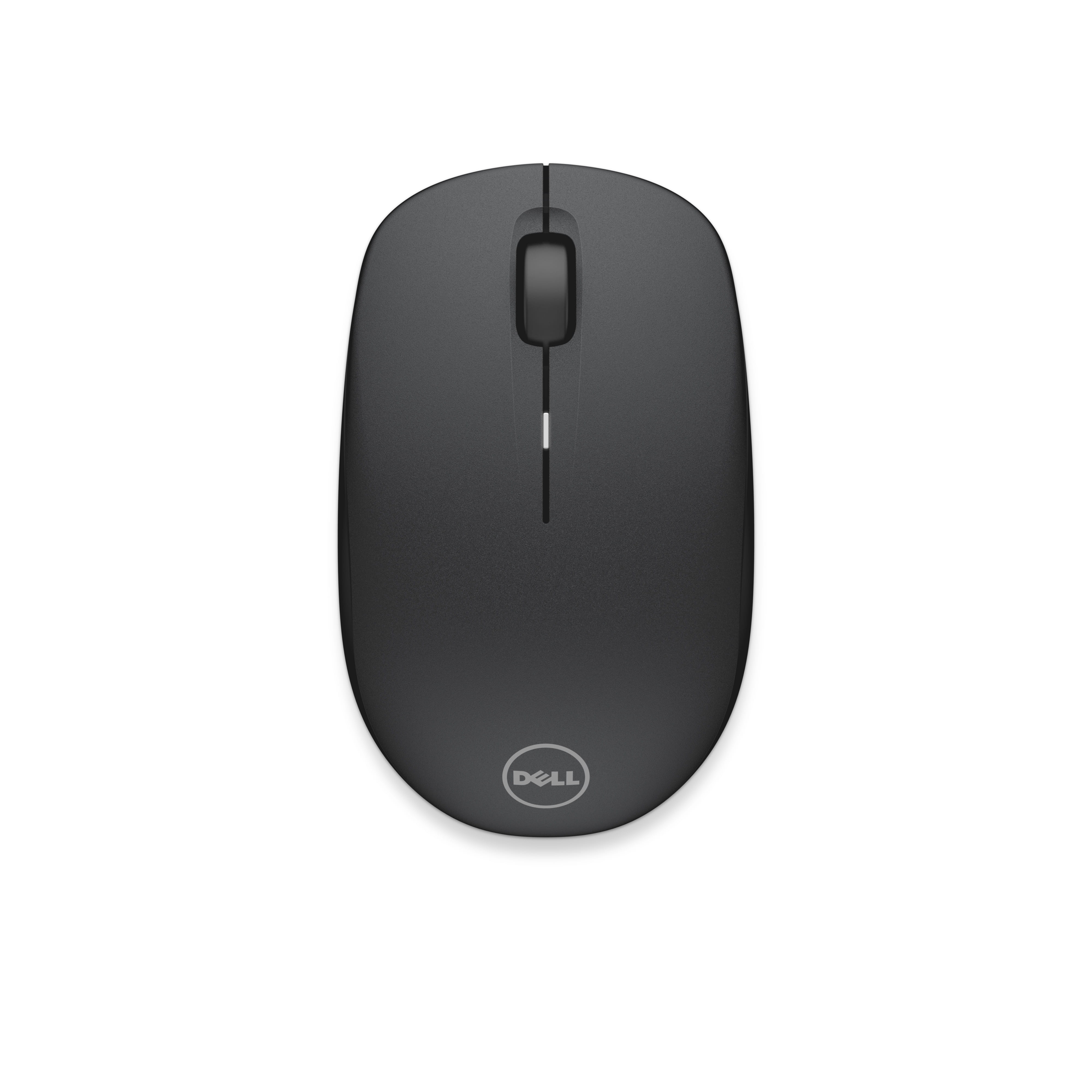 Dell WM126 - Maus - optisch - 3 Tasten - kabellos - RF - kabelloser Empfänger (USB)