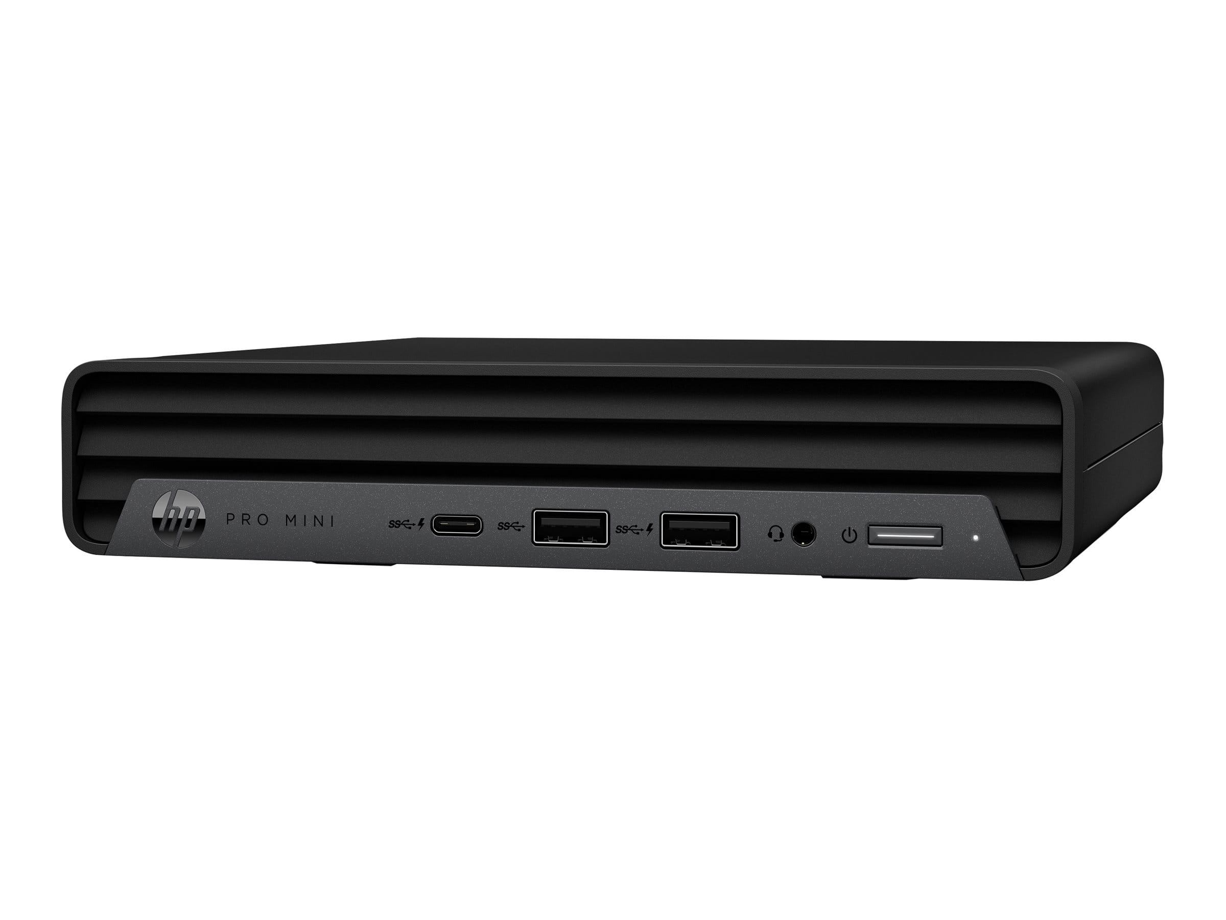 HP Pro 400 G9 - Mini - Core i7 i7-14700T / 1.3 GHz - RAM 16 GB - SSD 512 GB - NVMe - UHD Graphics 770 - 1GbE, Wi-Fi 6E, Bluetooth Dual-Mode - WLAN: 802.11a/b/g/n/ac/ax (Wi-Fi 6E)