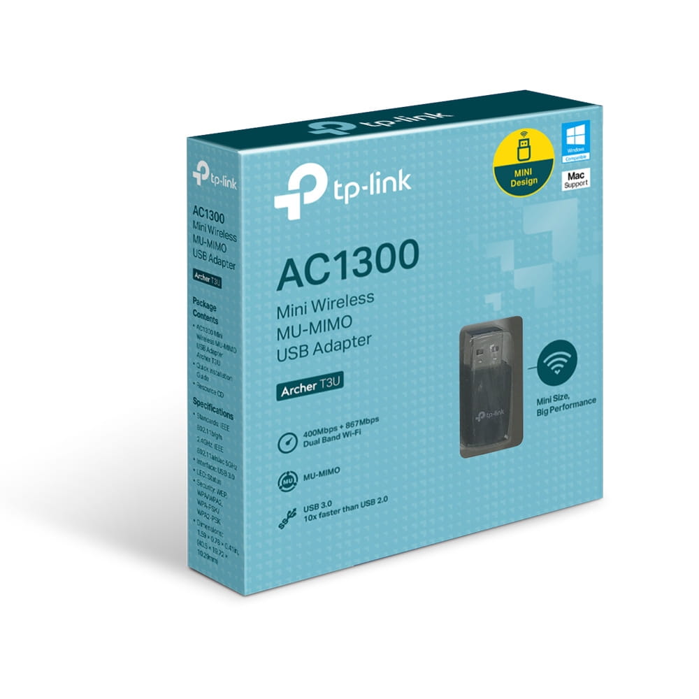 TP-LINK Archer T3U - Netzwerkadapter - USB 3.0