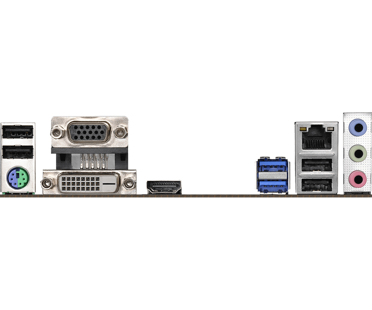 ASRock H310CM-HDV - Motherboard - micro ATX - LGA1151 Socket - H310 Chipsatz - USB 3.1 Gen 1 - Gigabit LAN - Onboard-Grafik (CPU erforderlich)