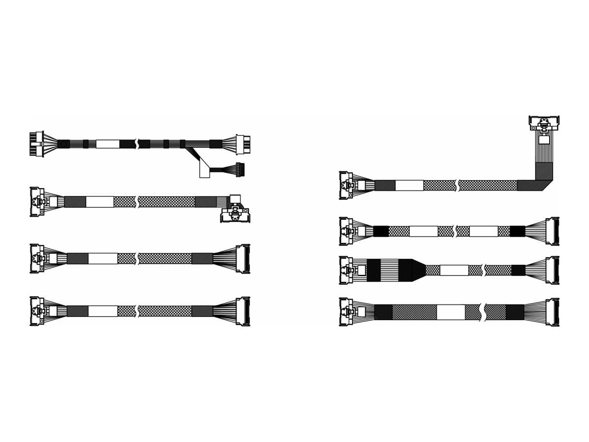 Lenovo Speicherkabelkit - für 10 x 2,5" AnyBay Backplane Gen5 NVMe