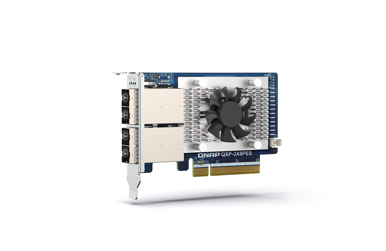 QNAP QXP-3X8PES - Erweiterungsmodul - PCIe 3.0 x8 Low-Profile