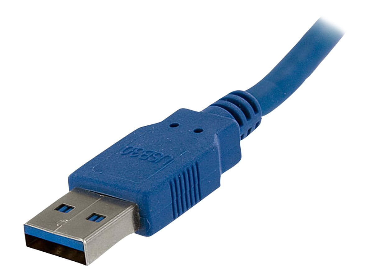 StarTech.com 1 m SuperSpeed USB 3.0 Verlängerungskabel - USB 3 Typ-A Kabel Verlängerung - Stecker/ Buchse - Blau - USB-Verlängerungskabel - USB Typ A (M)