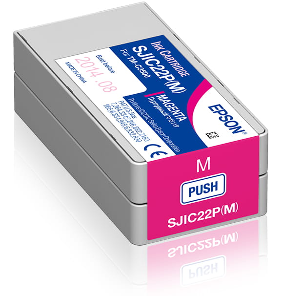 Epson SJIC22P(M) - Magenta - original - Tintenpatrone