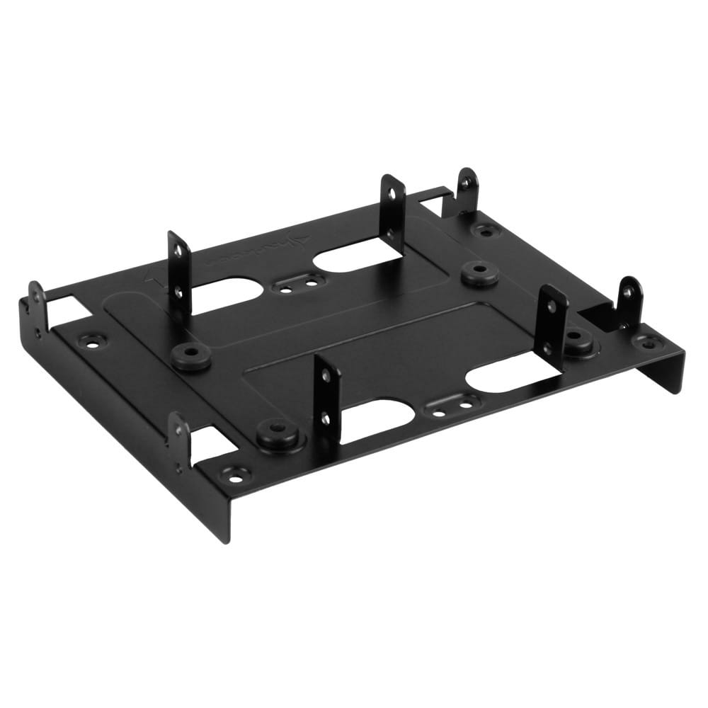 Sharkoon 5.25" BayExtension - Laufwerksschachtadapter - 5,25" bis 3,5" / 2,5" (13,3 cm bis 8,9/6,4 cm)