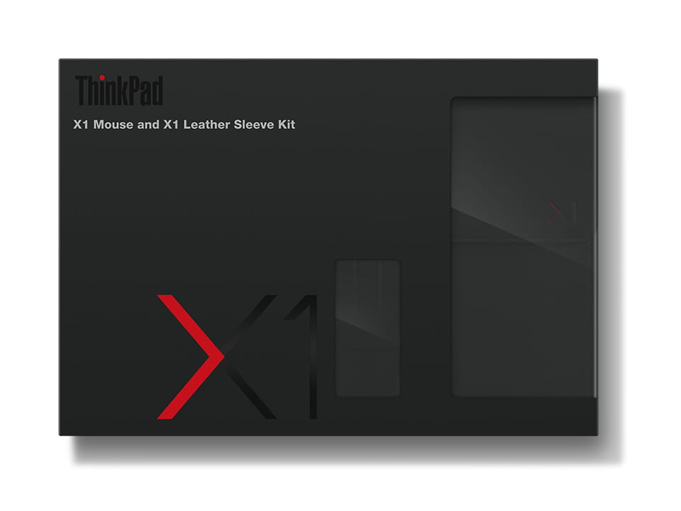 Lenovo ThinkPad X1 - Maus - optisch - kabellos - 2.4 GHz, Bluetooth 5.0 - kabelloser Empfänger (USB)