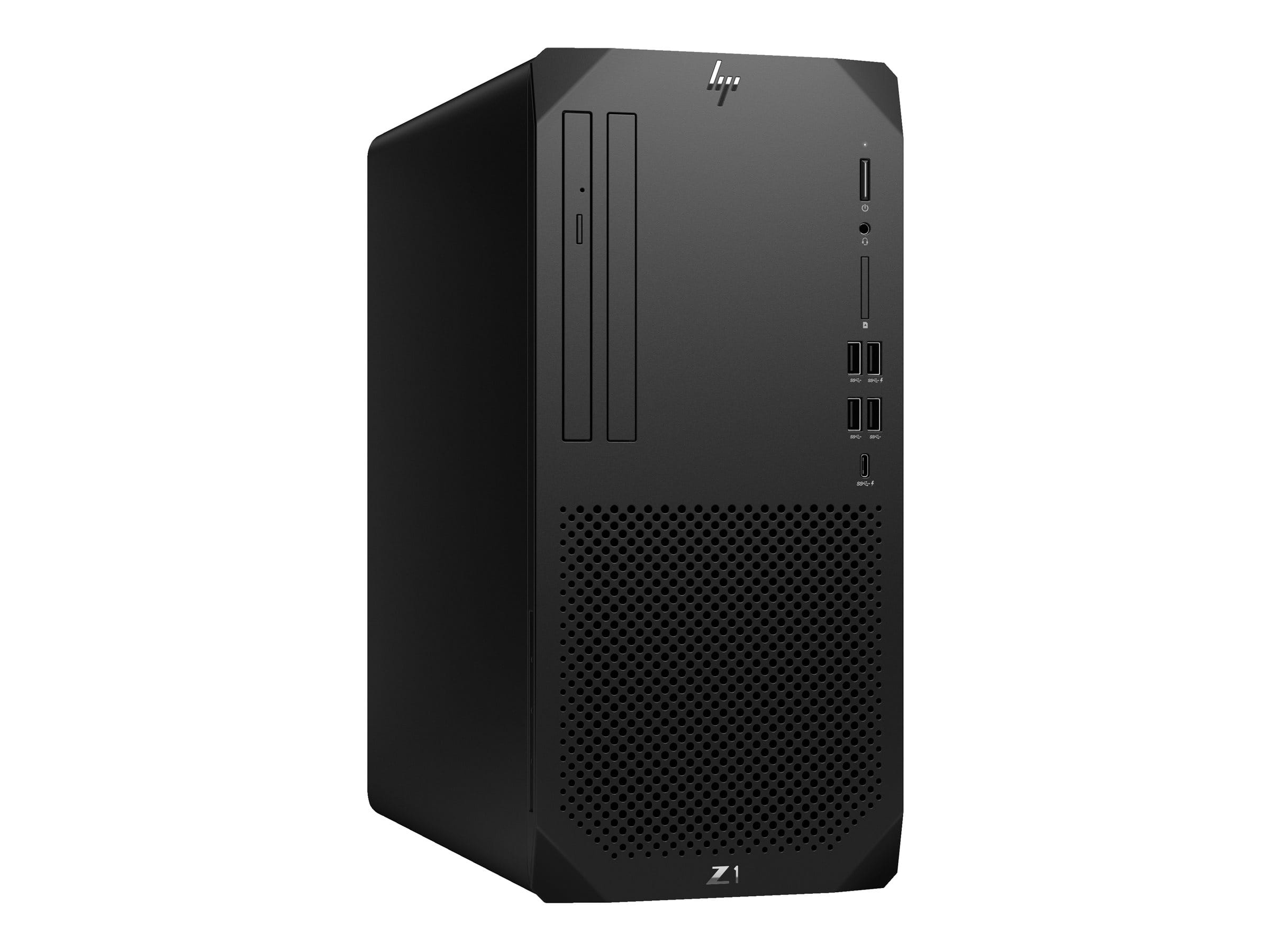 HP Z1 G9 - Tower - 1 x Core i5 i5-14600 / 2.7 GHz - RAM 16 GB - SSD 512 GB - NVMe, TLC - T400 - 1GbE - Win 11 Pro - Monitor: keiner - Tastatur: Deutsch - mit HP Wolf Pro Security Edition (1 Jahr)