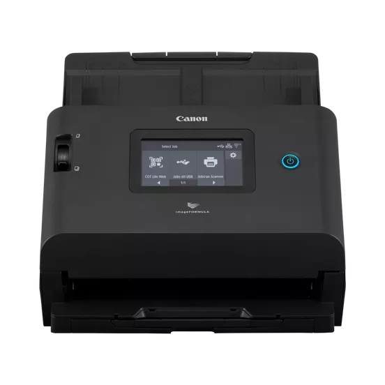 Canon DR-S350NW, 600 x 600 DPI, 50 Seiten pro Minute, 100 ipm, ADF-Scanner, Schwarz, LCD