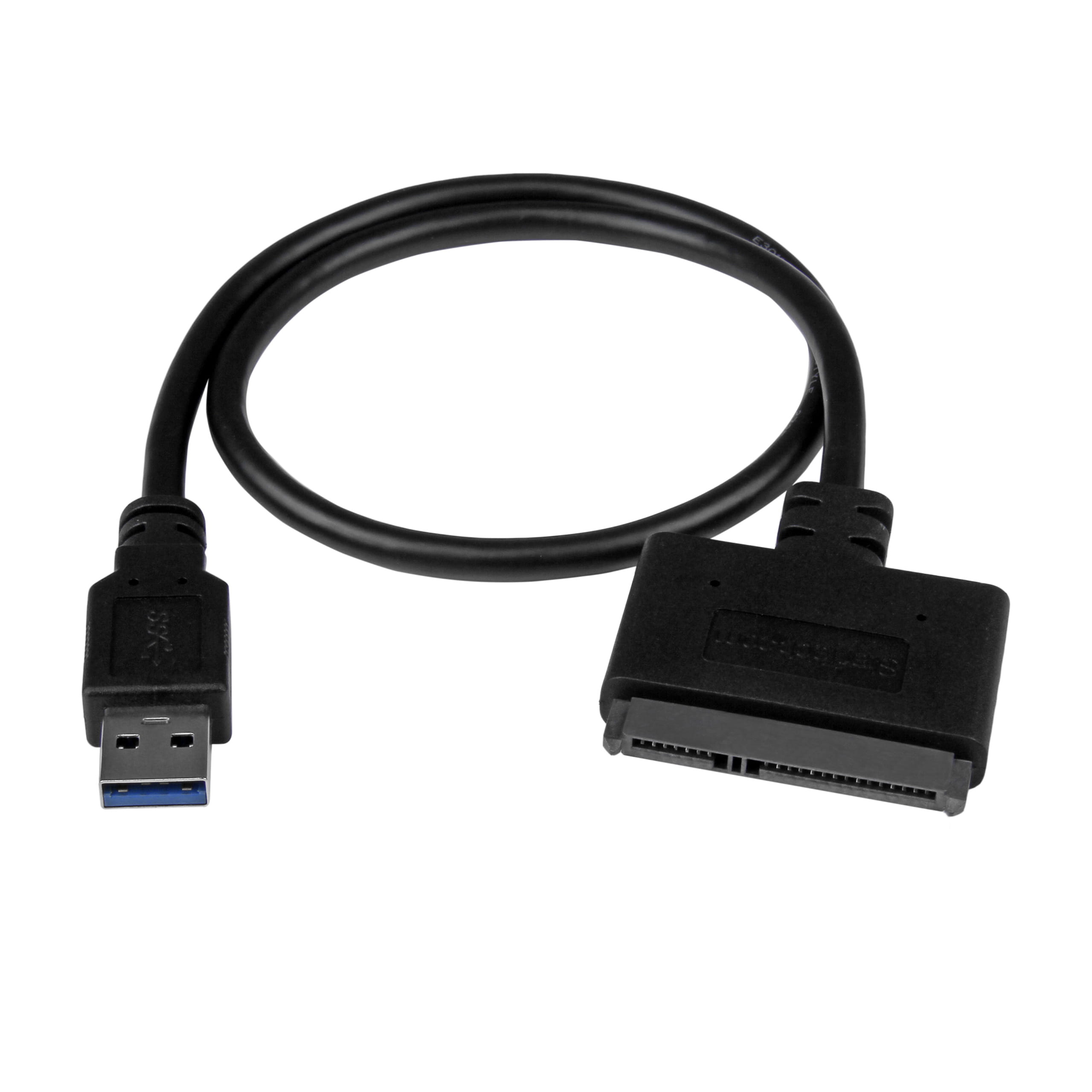 StarTech.com USB 3.1 auf 2,5 (6,4cm) SATA III Adapter Kabel mit UASP - USB 3.1 zu SATA SSD/HDD Konverter / Adapterkabel - Speicher-Controller - 2.5" (6.4 cm)