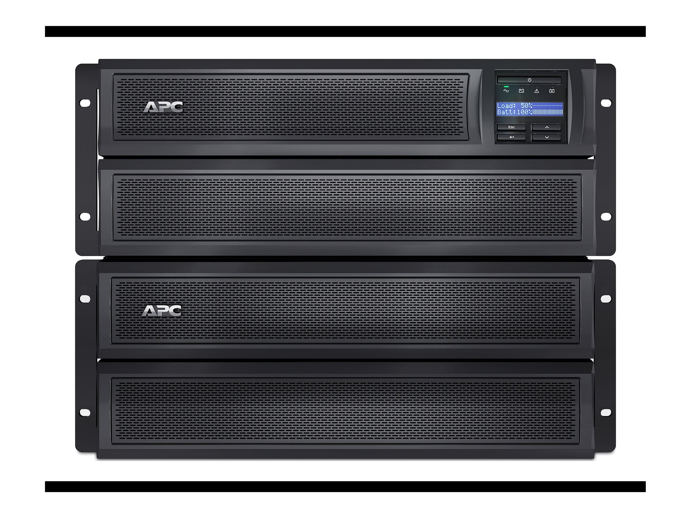 APC Smart-UPS X 120V External Battery Pack Rack/Tower - Batteriegehäuse (in Rack montierbar/extern)